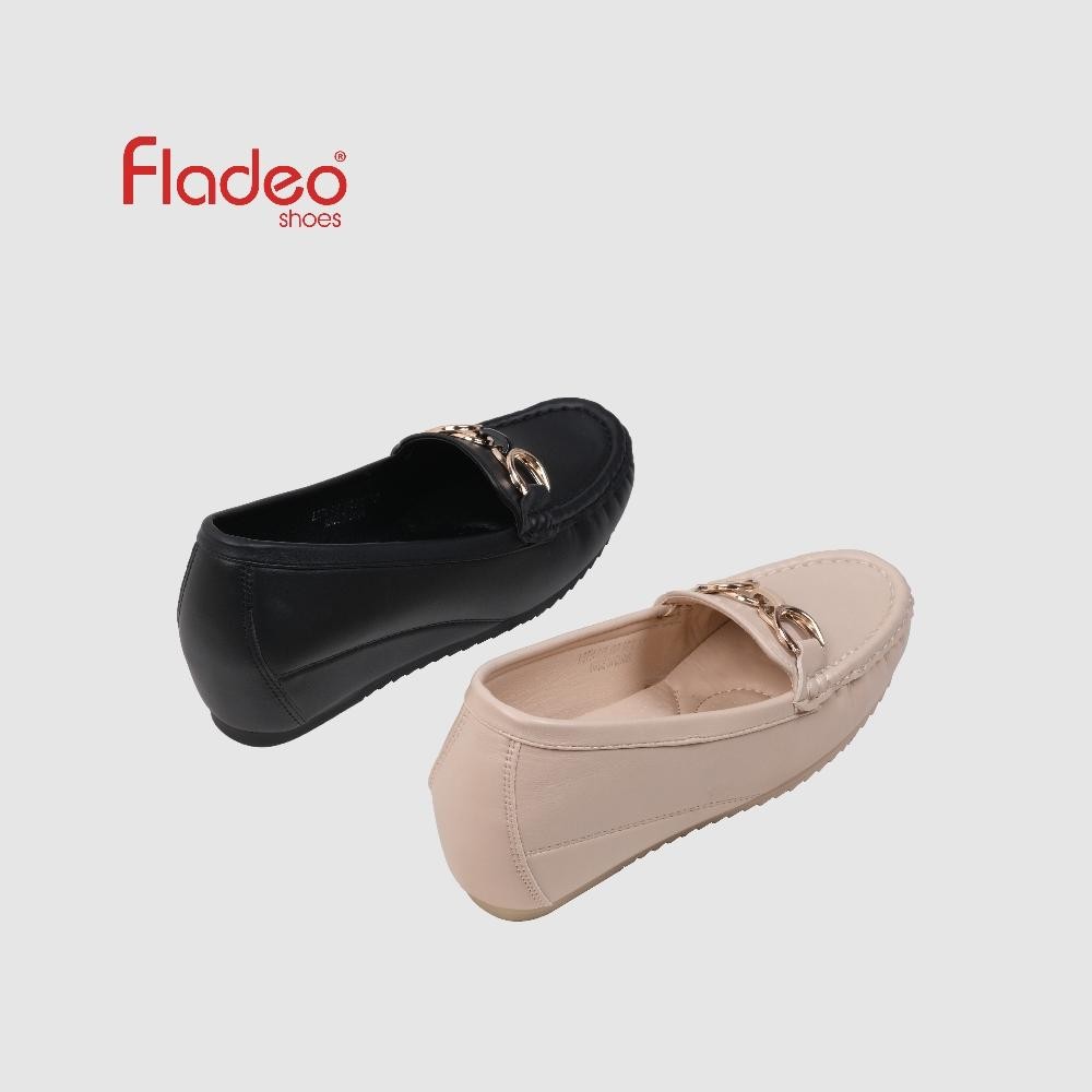 Fladeo B24/LSFM515-1BR/Sepatu Moccasin Slip On Wanita [ Moccasin Shoes ]