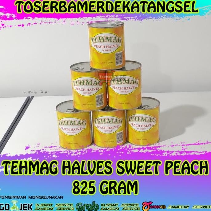 

Tehmag Halves Sweet Peach In Syrup 825 Gram