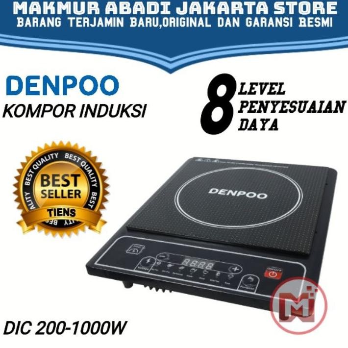 KOMPOR LISTRIK INDUKSI DENPOO DIC 200-1000 LOW WATT