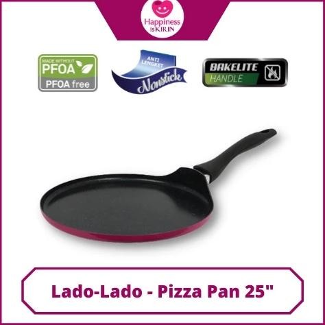 KIRIN PIZZA PAN LADO-LADO 25 WAJAN PIZZA TEFLON CLASSIC 1.9MM