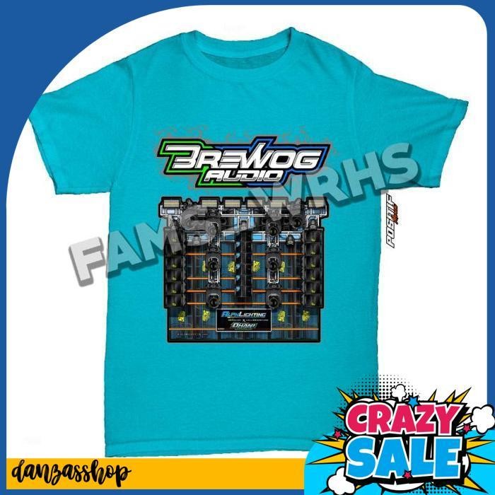 [Real] Baju Kaos Anak Laki Perempuan Sound Horeg Brewog Audio Bayar Di Tempat