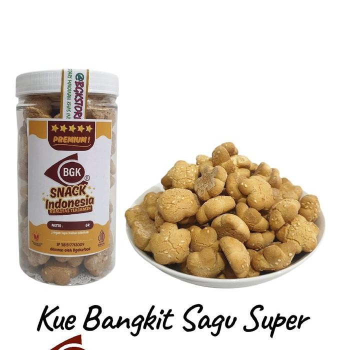 

IX Kue Bangkit Sagu Premium Bangka 1/4Kg 250Gram ( Kue Idung Bangka ) Kopi Manis