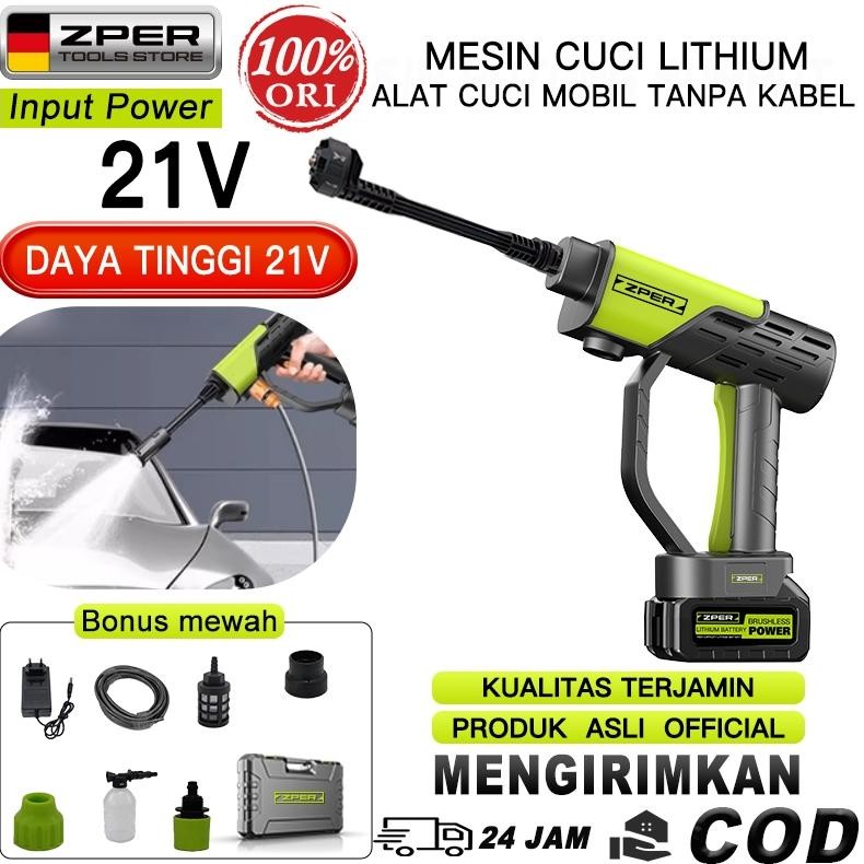 ZPER Jet Cleaner Tekanan Tinggi Alat Cuci Motor Mobil AC Steam Mesin Cuci Steam  Mini Portable Murah