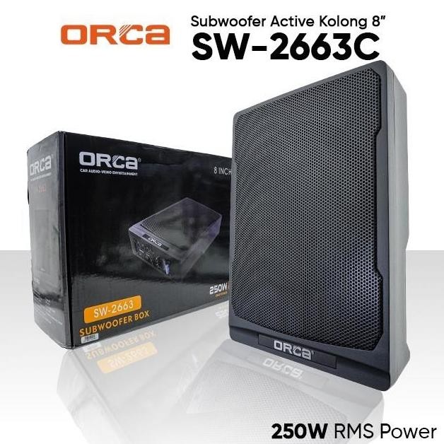 Subwoofer Kolong Aktif Orca SW 2663 Series / Sub Kolong Orca