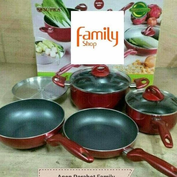 Panci Set Supra 7 Pcs Supra Cooare 7 Piece Supra Panci Set