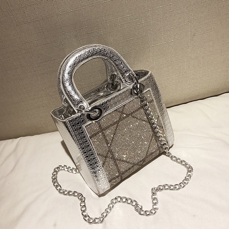 Tas Wanita Tas Putri Diana Tas Kecil Baru Chanel Tas Rantai Quilted Tas Bahu Tas Selempang Tas Tanga