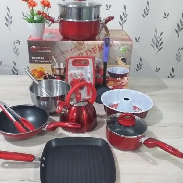 Supra Rosemary Panci 17 Pcs Merdeka Set Quality