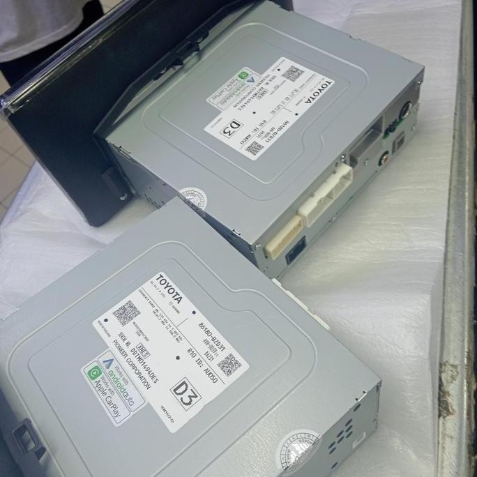 Head unit android pioneer Oem Toyota Appel Calay & android auto