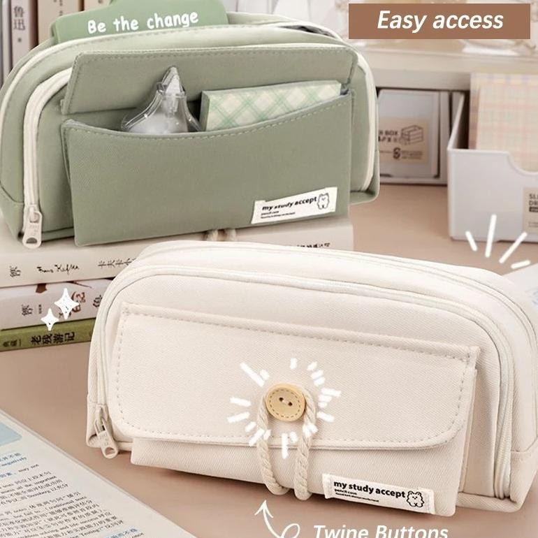 

Tempat Pencil Korea Multi Sekat Kapasitas Besar