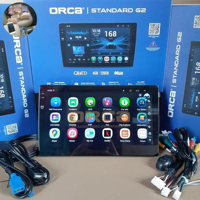 Head Unit ANDROID ORCA ADR 9988 NEW STANDART SERIES APPLE CALAY