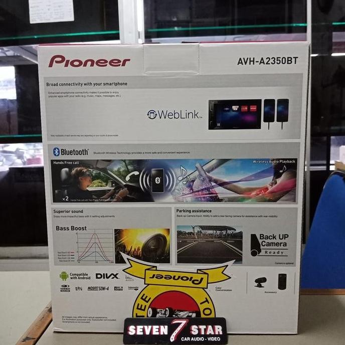 Pioneer avh-a2350bt - pioneer avha2350bt - pioneer avh2350bt - avh2350