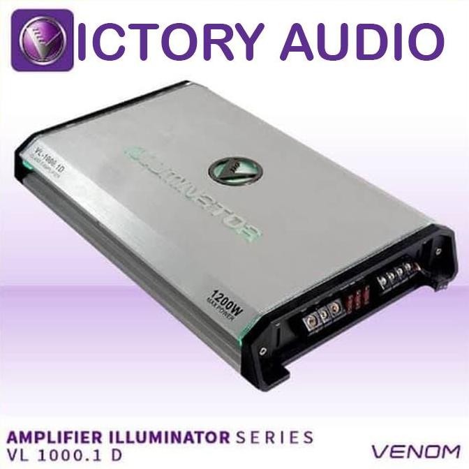 Power Monoblock Venom Illuminator VL-1.1D Orinal By Venom Audio