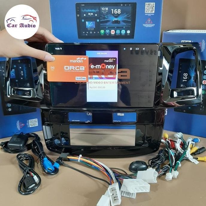 Head Unit Android ORCA ADR 18 FORTUNER 2005 - 2015 Android 9" ORCA