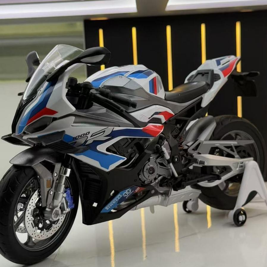 19 Diecast Motor Bmw M1Rr1250Gs Ninja H2R Cbr1 S1 Ducati V4S Hayabusa Gsx1R