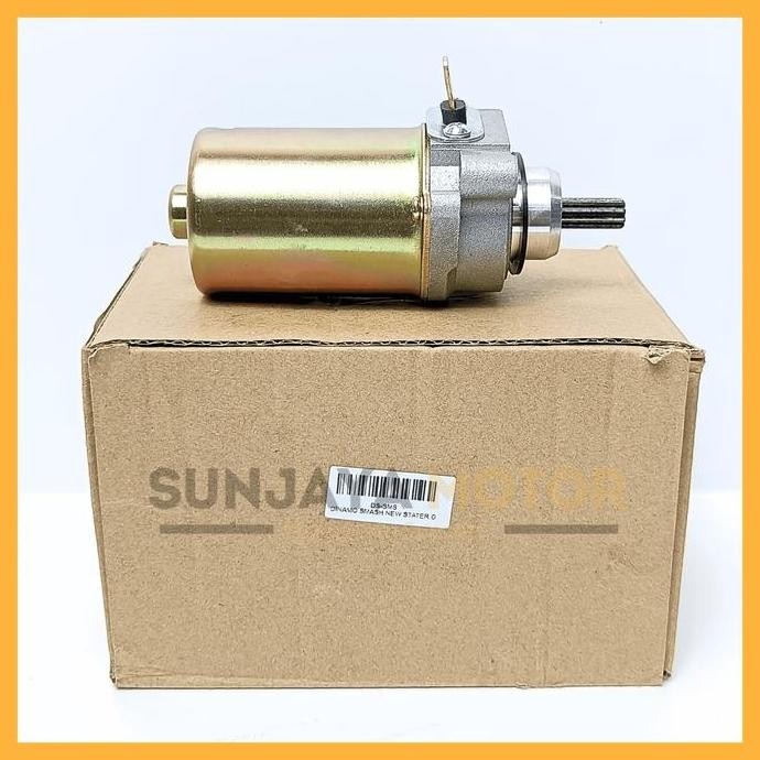 Motor Stater Kualitas Original Suzuki B09 Dinamo Starter Smash 110 Lama All New Smash Shooter Dynamo