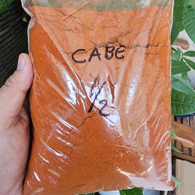 

BUBUK Cabe PEDAS 500gr Kualitas Bagus - Hot Chili Powder