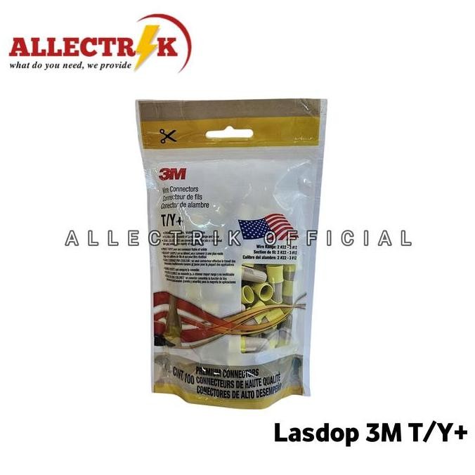 TERMURAH - Lasdop 3m Wire Connector T/Y+