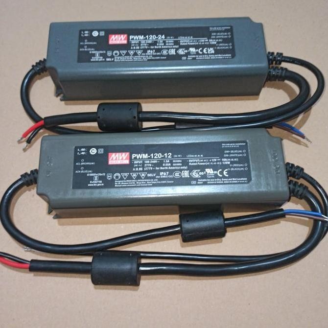 Power Supply Meanwell Pwm-120-24 / Power Supply Meanwell Pwm-120-12 Kualitas Terbaik Harga Termurah