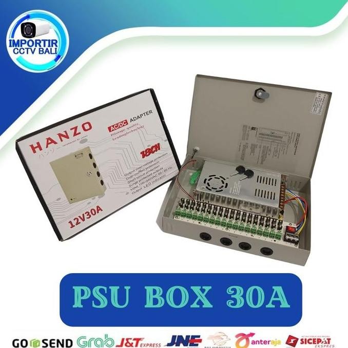 PSU 12V 30A + Box psu 30a panel 30A BOX