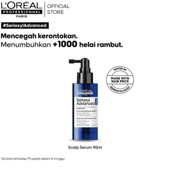 Terbaru Loreal Denser Serioxyl Hair Serum Serioxyl Advanced Ready