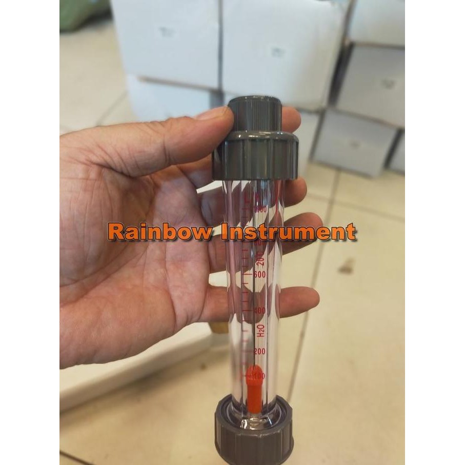 Rotameter 100 - 1000 Liter Per Jam / Rotameter Lzs 15 Plastic / Flowmeter 1/2" Inch Drat / Flowmeter