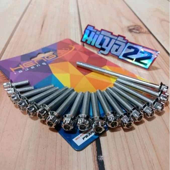 Probolt Sett Baut Cvt Beat Scoopy Esp Spacy Stainless 2 Kunci Original Heng Thailand Co