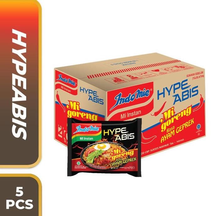 

CTN - Indomie HypeAbis Ayam Geprek 85 Gr LS