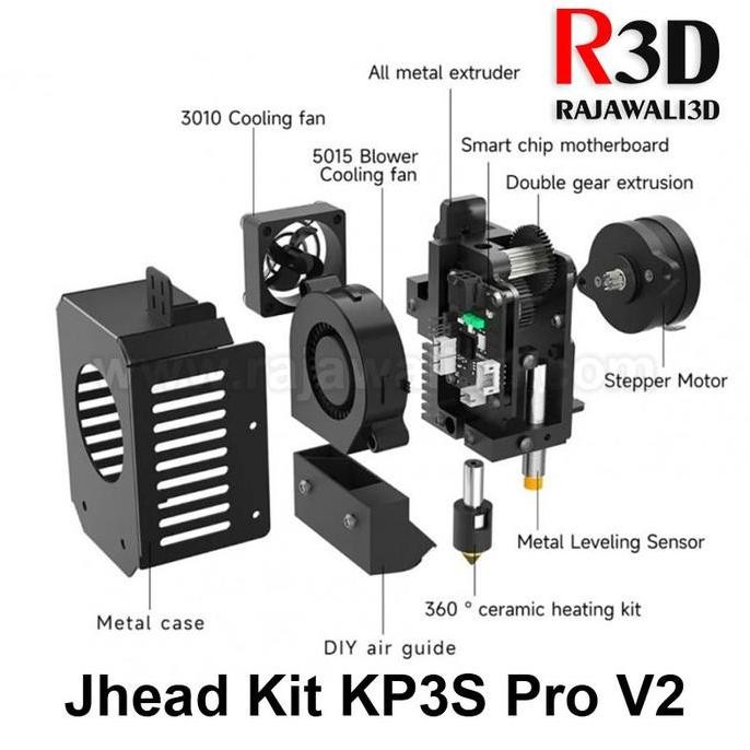 Extruder J Kit 3D Printer Kingroon KP3S V2