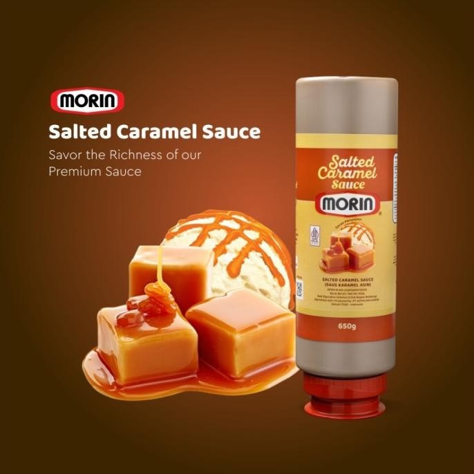 

Morin Salted Caramel Sauce 650gr