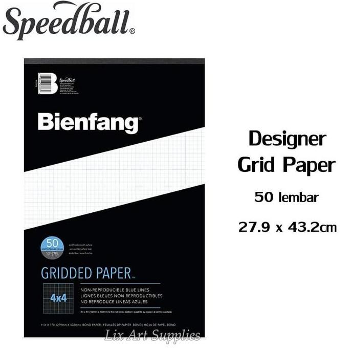 

Bienfang Designer Grid Paper 11 X 17 Inch - 50 Sheets