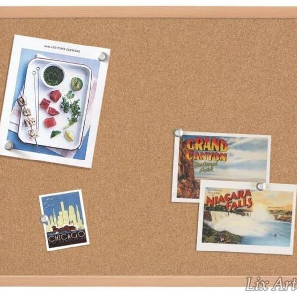 

Quartet Oak Cork Frame Boards 43 X 58 Cm (Cork Board / Soft Board)