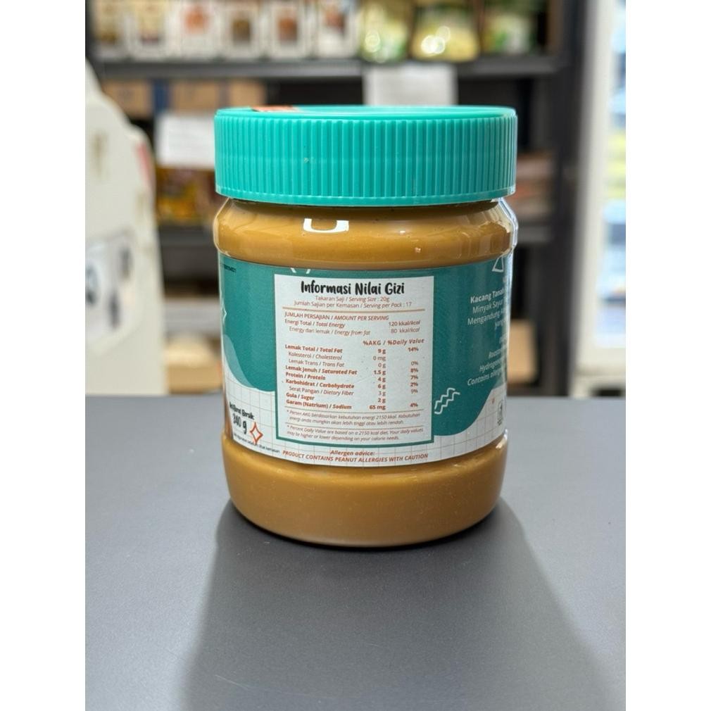 

NOCCIO PEANUT BUTTER CUNKY 340gr