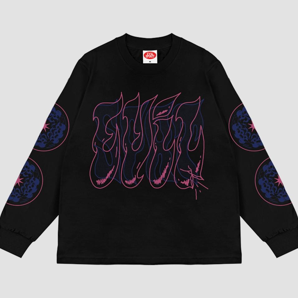 Evilspirit Longsleeve Evolet Bla