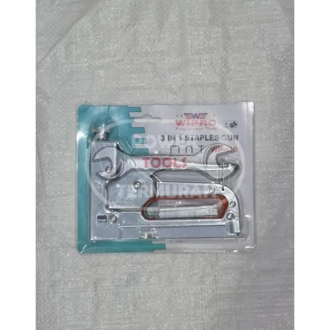 

Staples Gun Stapler Wipro 3 In 1 Wp-110 Gun Tacker Steples Tembak Co