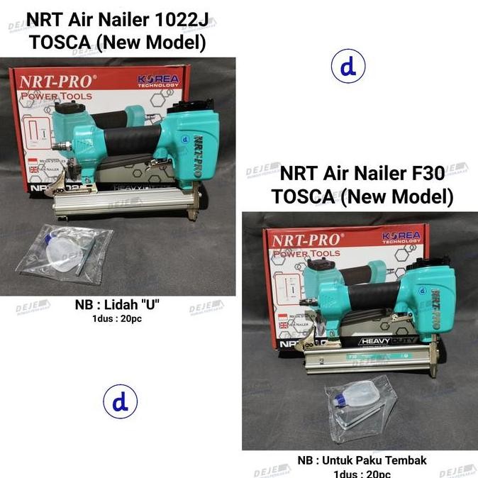 

Nrt Pro Air Nailer Stapler Paku Tembak Angin U F30 1022J Co