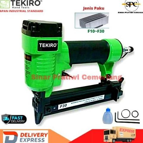 

Tekiro Air Nailer Gun F30 F 30/ Mesin Paku Tembak Staples At-An1129 Co
