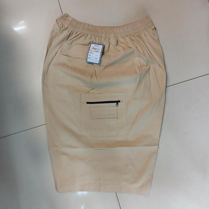 celana jumbo pendek loreng cargo pria / celana kolor jumbo loreng katun pendek pria / celana pendek 