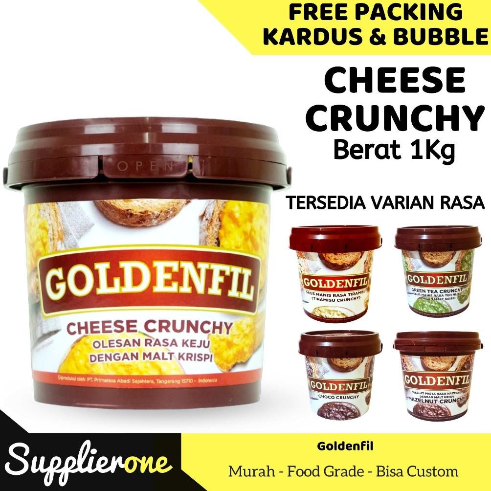 

Goldenfil 1kg / Selai Roti Bakar / Toping Roti / Selai Roti / Selai Coklat / Olesan Roti