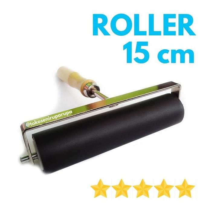 

Roll Lino Cut, Roll Grafis, Roll Karet, Brayer, Roller, Roler 15 Cm