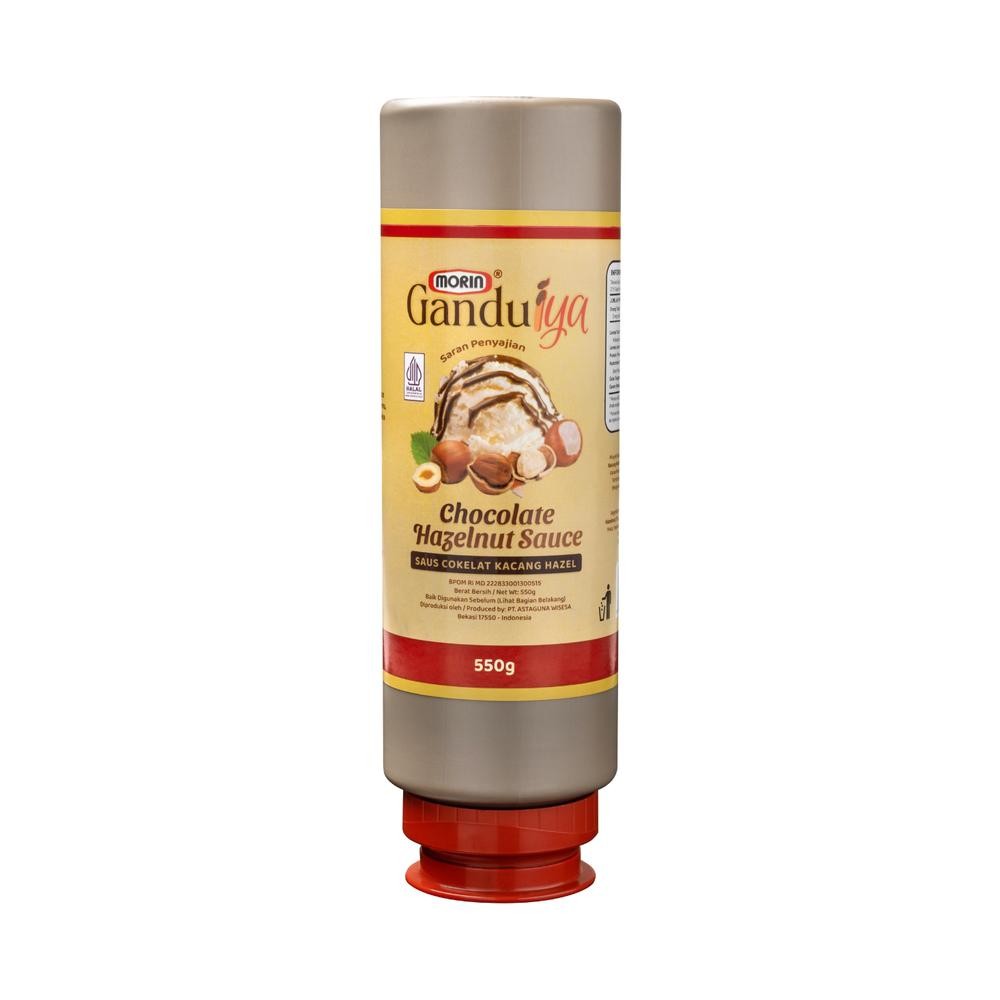 

Morin Saus Ganduiya Chocolate Hazelnut 550gr