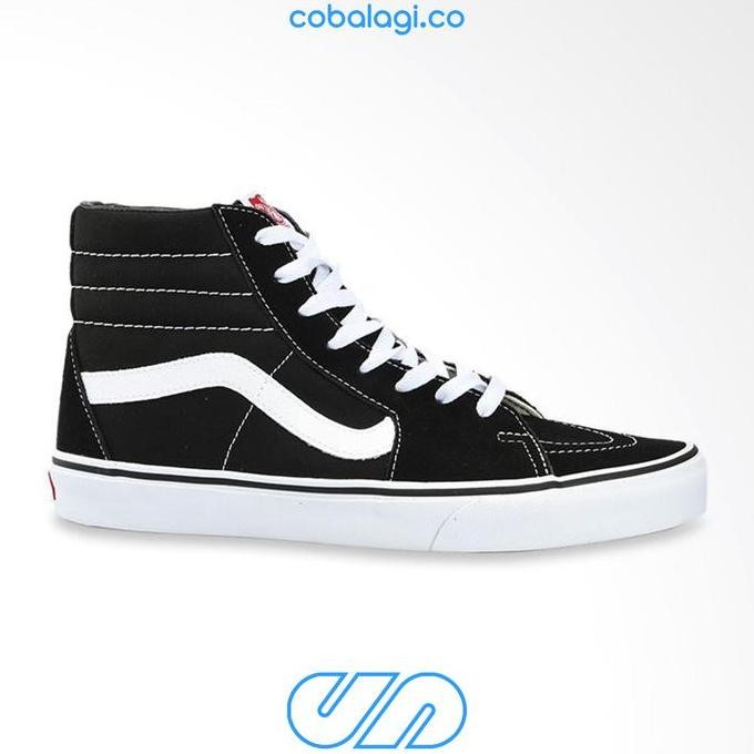 Vans Classic Sk8-Hi Black White - Bnib Original Resmi Pt Navya
