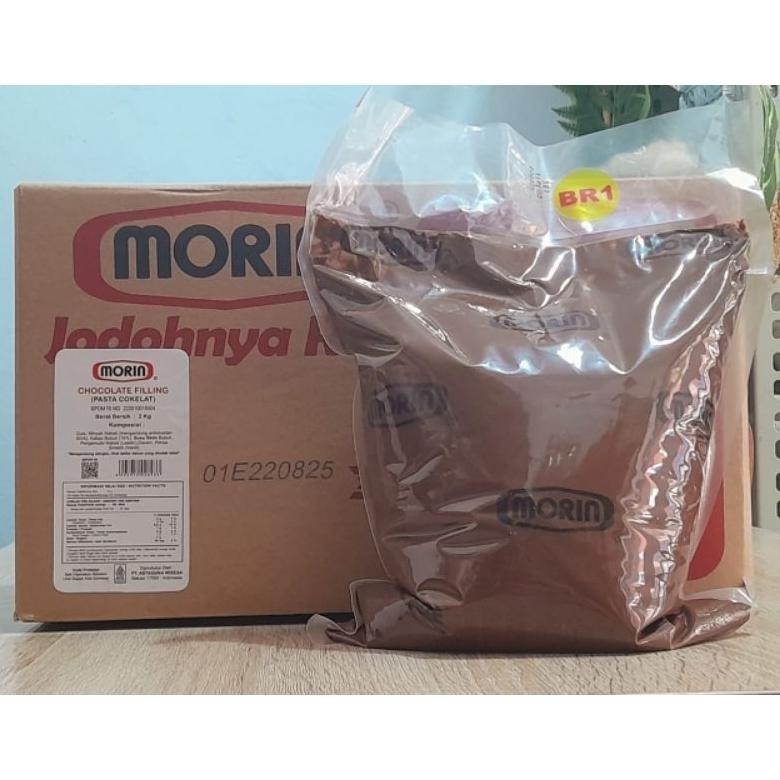 

Morin Chocolate Filling Ekonomis 2KG / Repack 500GR - 1KG