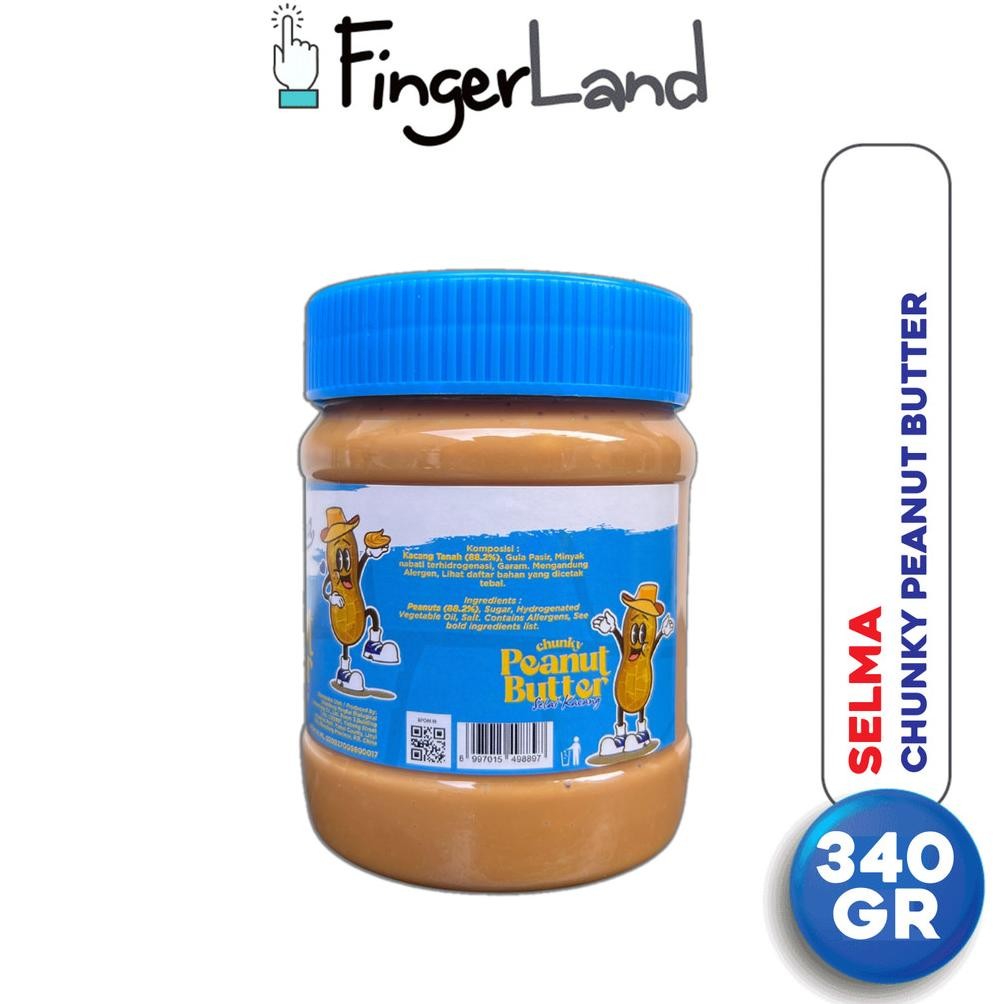 

SELMA Peanut Butter Chunky 340 Gr Selai Kacang