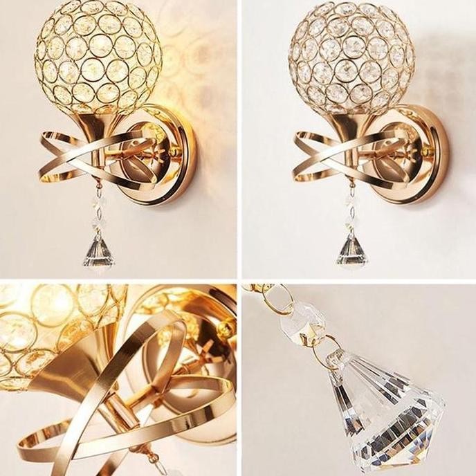 Teras / Lampu Hias Dinding / Lampu Dinding / Lampu Hias Gaya Mewah / Dekorasi Rumah Wall Lamp New St