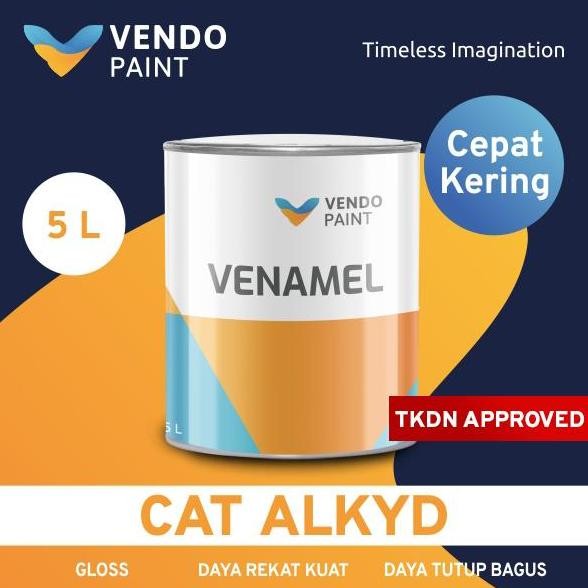 

Vendopaint Cat Kayu Dan Besi Venamel 5 L