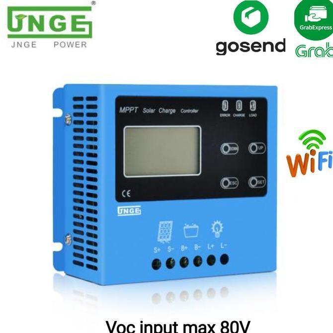 Scc Mppt 20A Jnge Wifi Ready Solar Charge Controller