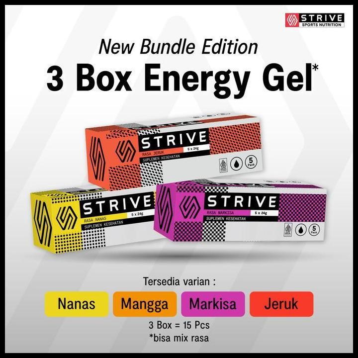 

Strive Energy Gel - New Bundle Edition Promo