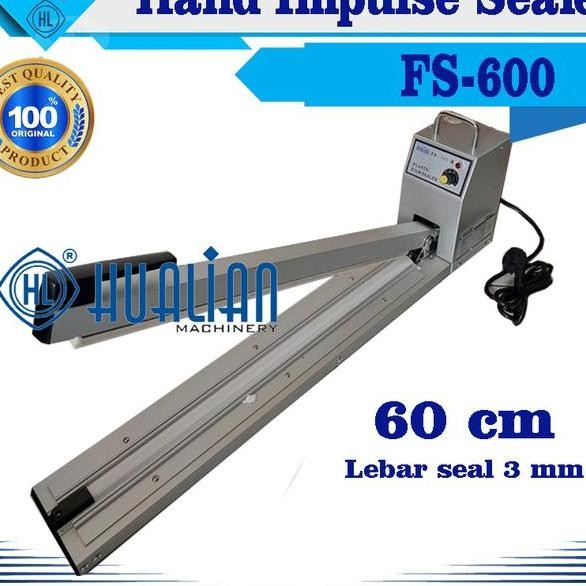 Hand Sealer Fs600 H Hualian Mesin Sealer Plastik Alumunium Foil