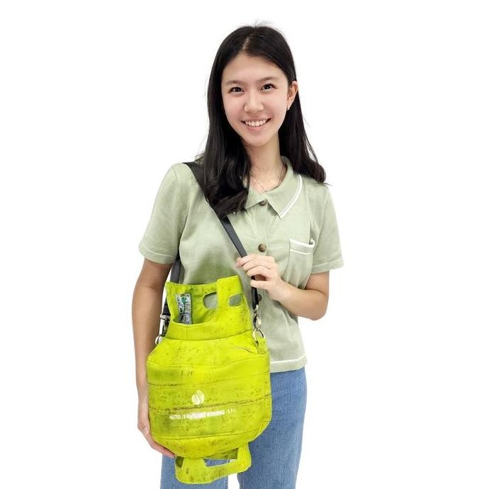 Tas Bentuk Tabung Gas Hijau Lpg Ijo Elpiji Melon Karatan Viral Lucu