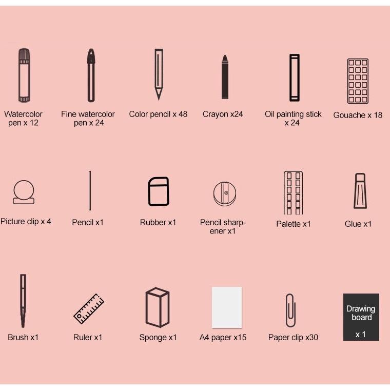 

Quality Okk Set Crayon 208 Pensil Warna Crayon Set 208 Pcs Crayon Mewarnai 208 Warna Pensil Krayon Alat Menggambar Atau Mewarnai Hadiah Anak-Anak Gratis Ongkir